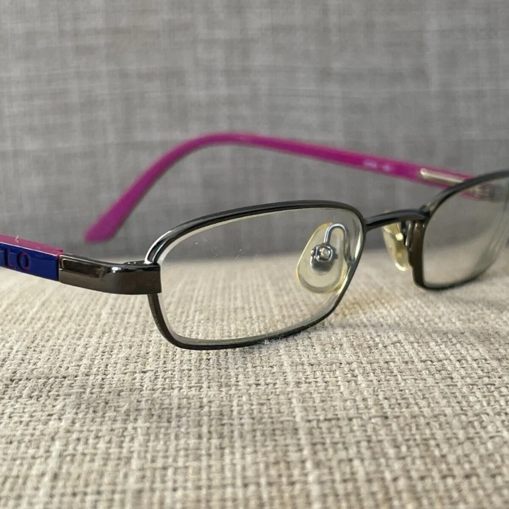 Polo Ralph Lauren Kids Eyeglasses Frame Black/Blue Tone Glasses 43[]17 130
